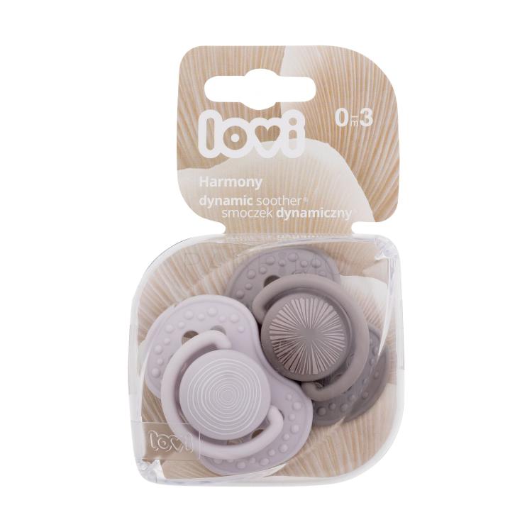 LOVI Harmony Dynamic Soother Boy 0-3m Schnuller für Kinder 2 St.