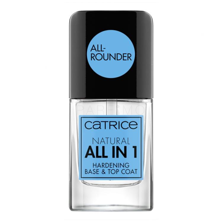 Catrice Natural All In 1 Hardening Base &amp; Top Coat Nagelpflege für Frauen 10,5 ml