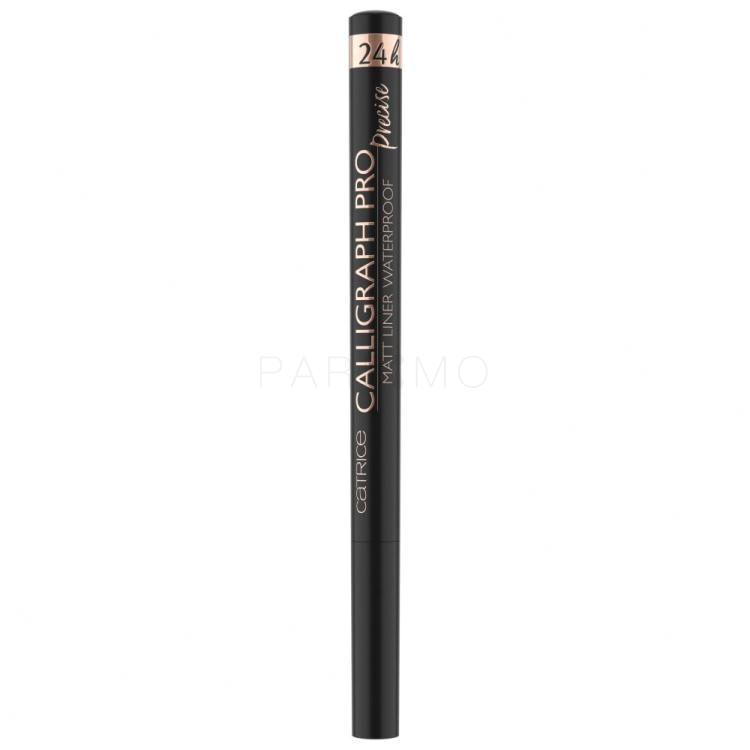 Catrice Calligraph Pro Presice Matt Liner Waterproof Eyeliner für Frauen 1,2 ml Farbton  010 Intense Black