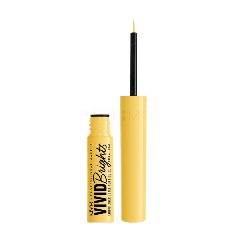 NYX Professional Makeup Vivid Brights Eyeliner für Frauen 2 ml Farbton  03 Had Me At Yellow