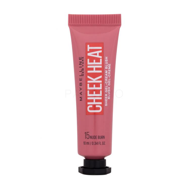 Maybelline Cheek Heat Rouge für Frauen 10 ml Farbton  15 Nude Burn