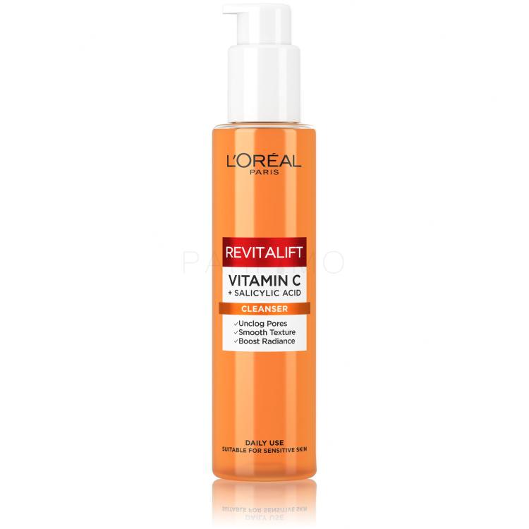 L&#039;Oréal Paris Revitalift Clinical Vitamin C + Salicylic Acid Cleanser Reinigungsschaum 150 ml