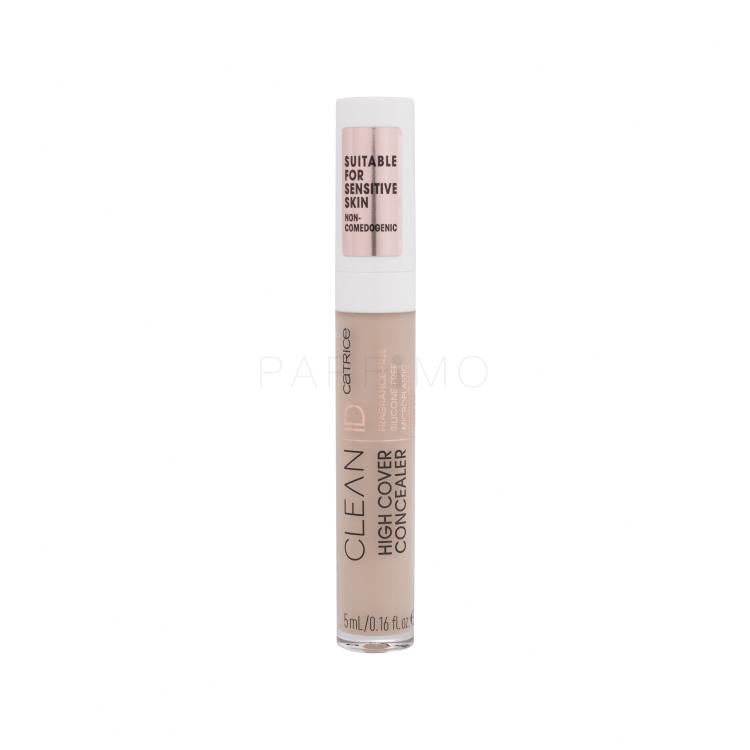 Catrice Clean ID High Cover Concealer Concealer für Frauen 5 ml Farbton  010 Neutral Sand