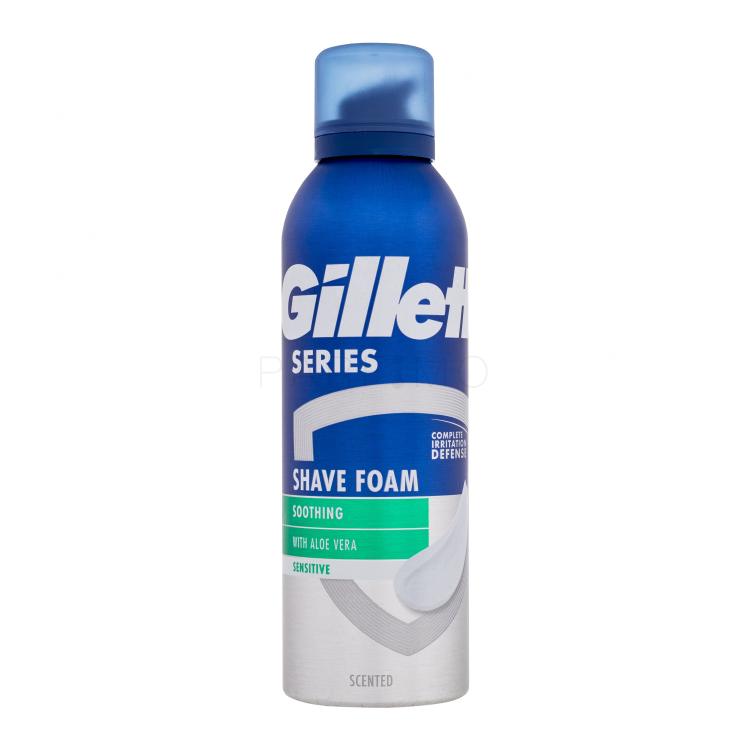 Gillette Series Sensitive Rasierschaum für Herren 200 ml