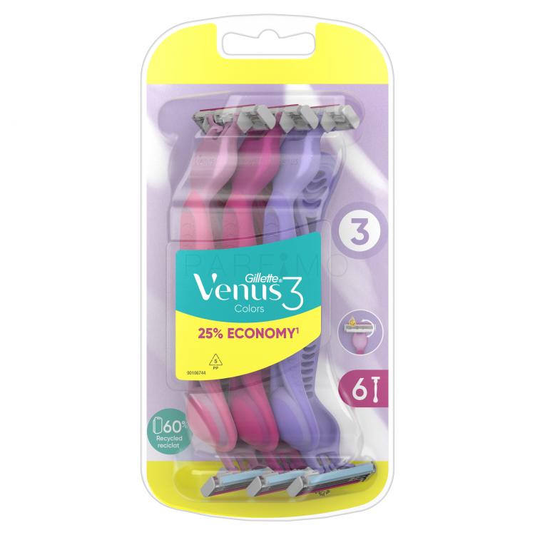 Gillette Venus 3 Simply Rasierer für Frauen Set