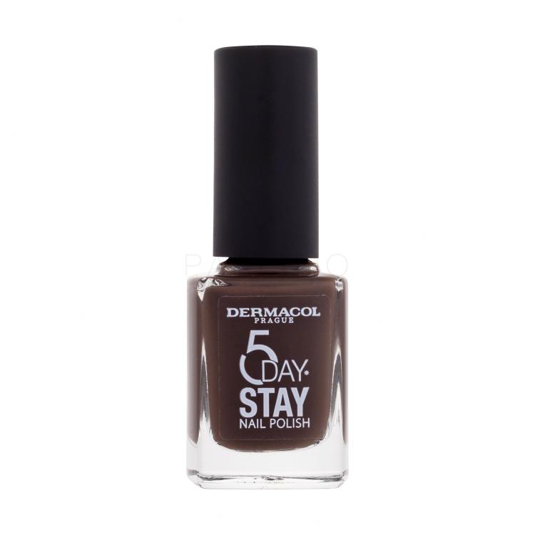 Dermacol 5 Day Stay Nagellack für Frauen 11 ml Farbton  57 Chocolate