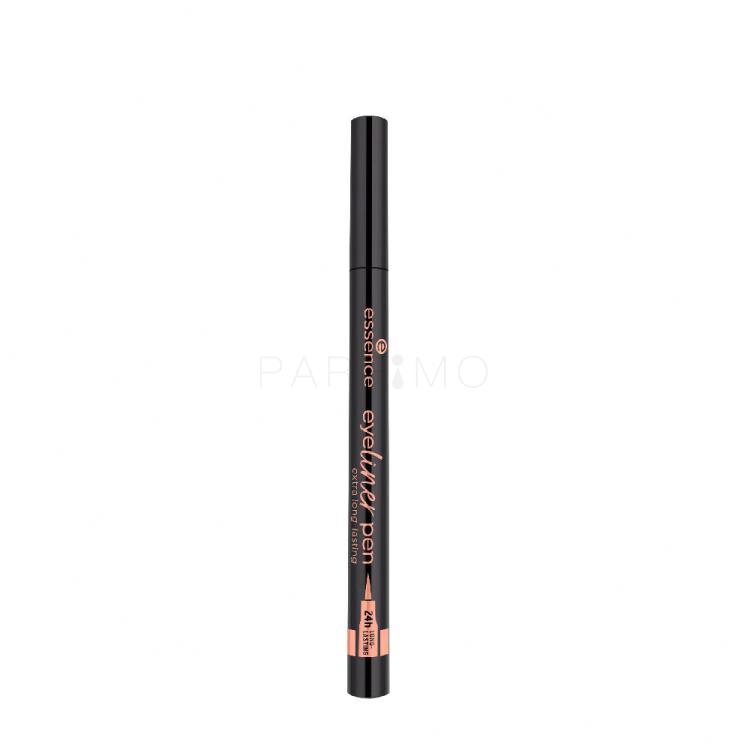 Essence Eyeliner Pen Extra Long-Lasting Waterproof Eyeliner für Frauen 1,1 ml Farbton  010 Blackest Black