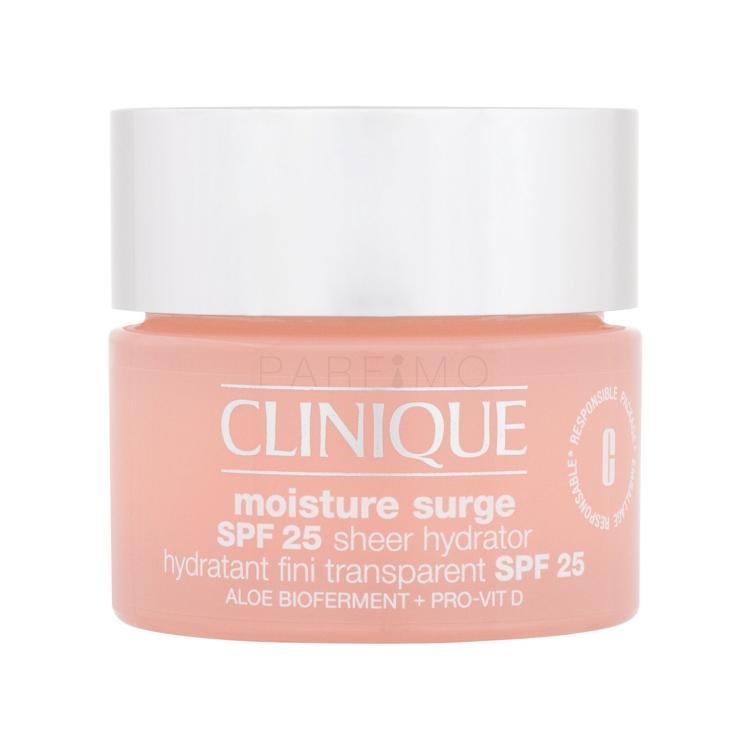 Clinique Moisture Surge Sheer Hydrator SPF25 Tagescreme für Frauen 50 ml