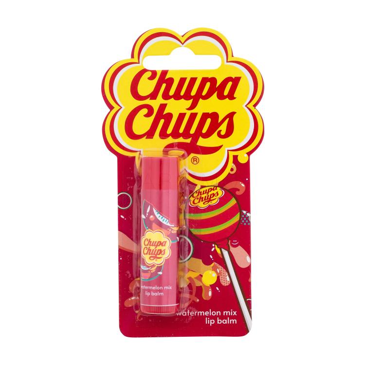 Chupa Chups Lip Balm Watermelon Mix Lippenbalsam für Kinder 4 g