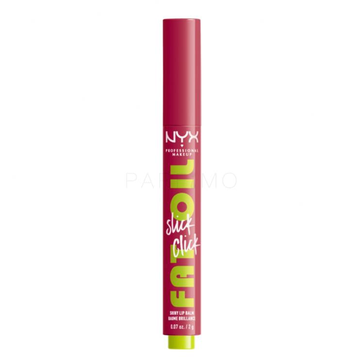 NYX Professional Makeup Fat Oil Slick Click Lippenbalsam für Frauen 2 g Farbton  10 Double Tap