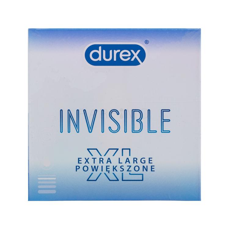 Durex Invisible XL Kondom für Herren Set