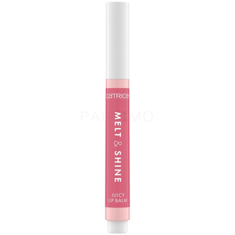 Catrice Melt &amp; Shine Juicy Lip Balm Lippenbalsam für Frauen 1,3 g Farbton  020 Beach Blossom