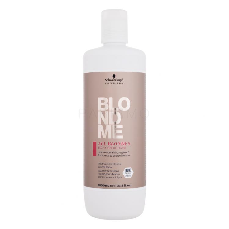 Schwarzkopf Professional Blond Me All Blondes Rich Conditioner für Frauen 1000 ml