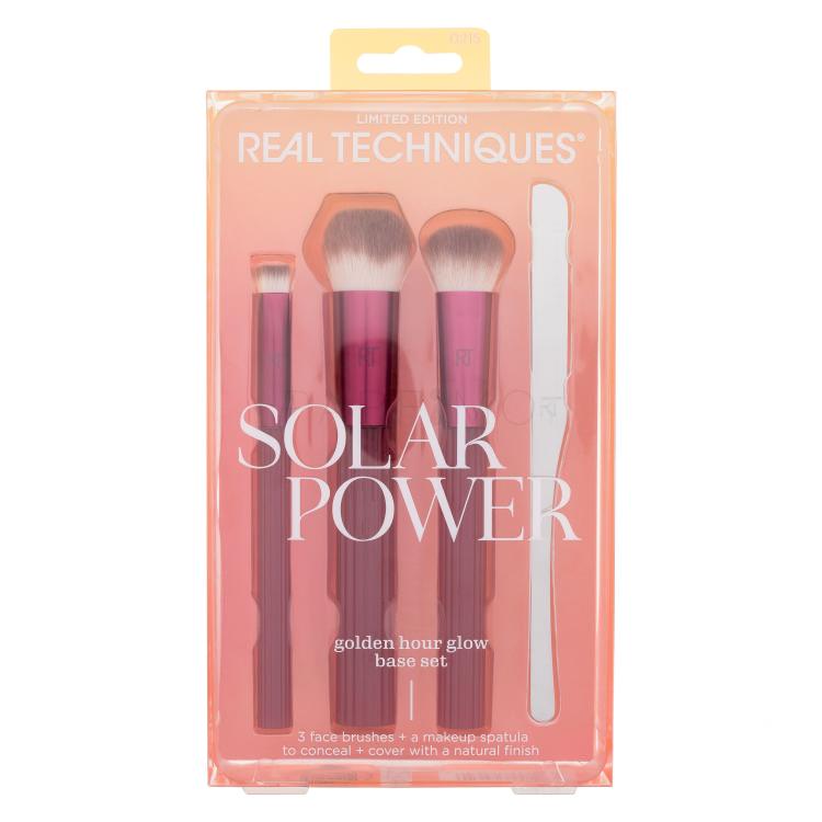 Real Techniques Solar Power Golden Hour Glow Base Set Pinsel für Frauen Set