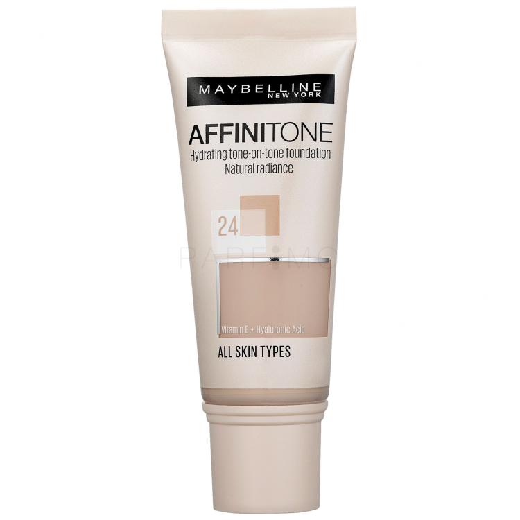 Maybelline Affinitone Foundation für Frauen 30 ml Farbton  24 Golden Beige