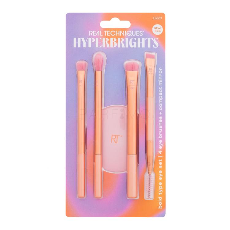 Real Techniques Hyperbrights Bold Type Eye Set Pinsel für Frauen Set