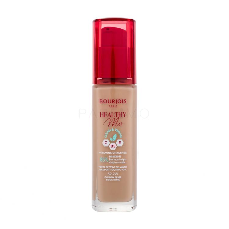 BOURJOIS Paris Healthy Mix Clean &amp; Vegan Radiant Foundation Foundation für Frauen 30 ml Farbton  52.2W