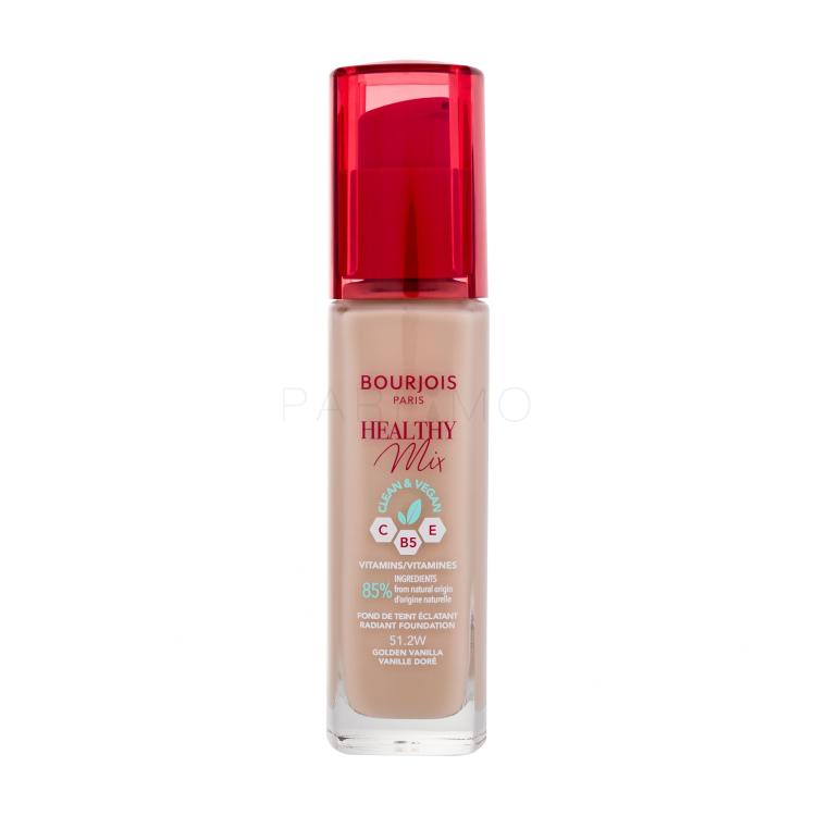 BOURJOIS Paris Healthy Mix Clean &amp; Vegan Radiant Foundation Foundation für Frauen 30 ml Farbton  51.2W