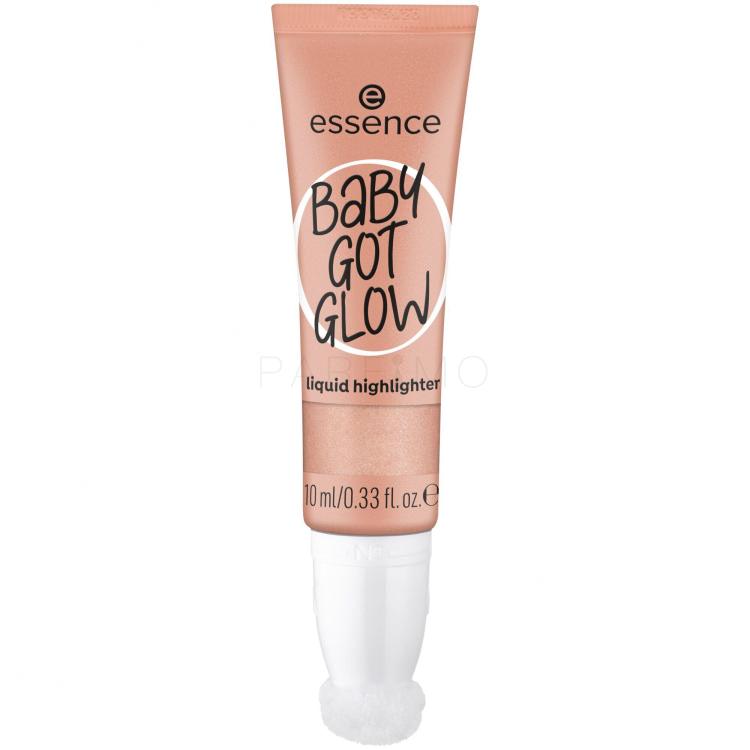 Essence Baby Got Glow Liquid Highlighter Highlighter für Frauen 10 ml Farbton  30 Breezy Bronze