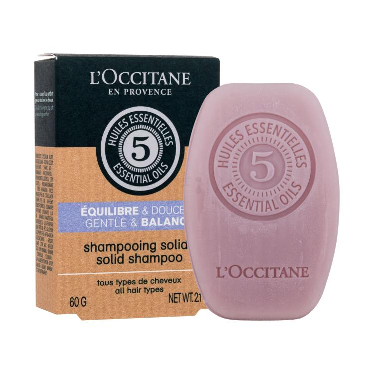 L&#039;Occitane Aromachology Gentle &amp; Balance Solid Shampoo Shampoo für Frauen 60 g