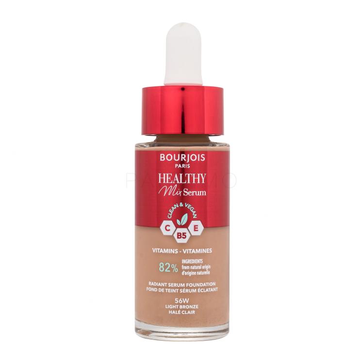 BOURJOIS Paris Healthy Mix Clean &amp; Vegan Serum Foundation Foundation für Frauen 30 ml Farbton  56W Light Bronze