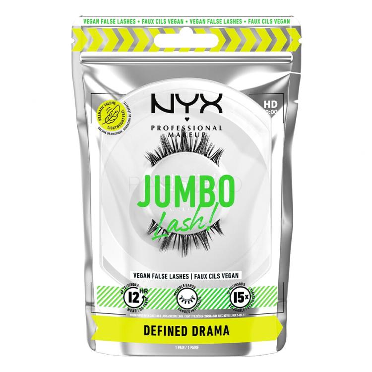 NYX Professional Makeup Jumbo Lash! Defined Drama Falsche Wimpern für Frauen 1 St.