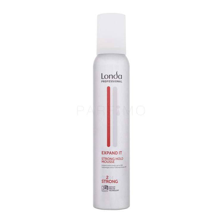 Londa Professional Expand It Strong Hold Mousse Haarfestiger für Frauen 200 ml