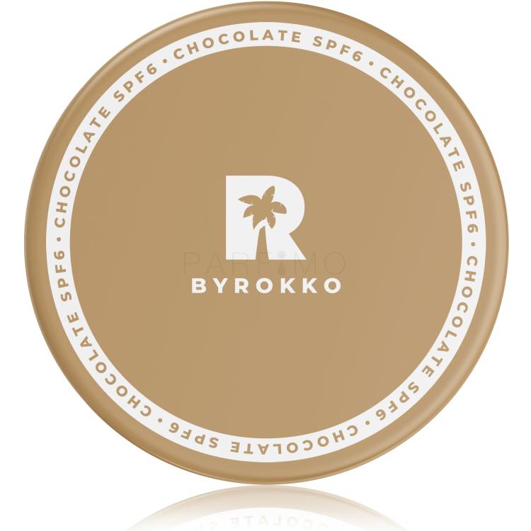 Byrokko Shine Brown Chocolate Tanning Cream SPF6 Sonnenschutz für Frauen 200 ml