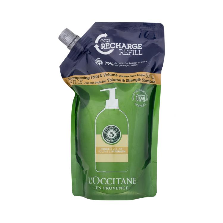 L&#039;Occitane Aromachology Volume &amp; Strength Shampoo für Frauen Nachfüllung 500 ml