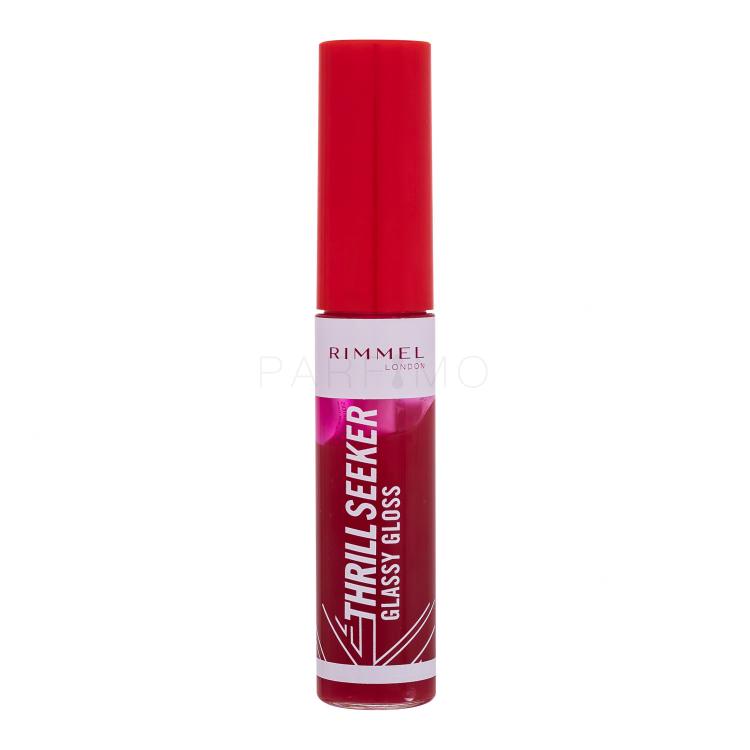 Rimmel London Thrill Seeker Glassy Gloss Lipgloss für Frauen 11 ml Farbton  350 Pink To The Berry