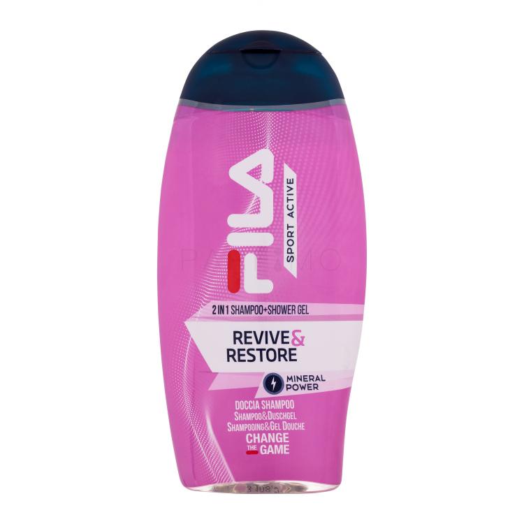 Fila Sport Active Revive &amp; Restore 2in1 Shampoo + Shower Gel Duschgel für Frauen 250 ml