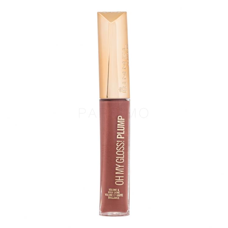 Rimmel London Oh My Gloss! Plump Lipgloss für Frauen 6,5 ml Farbton  758 Rosie Posie