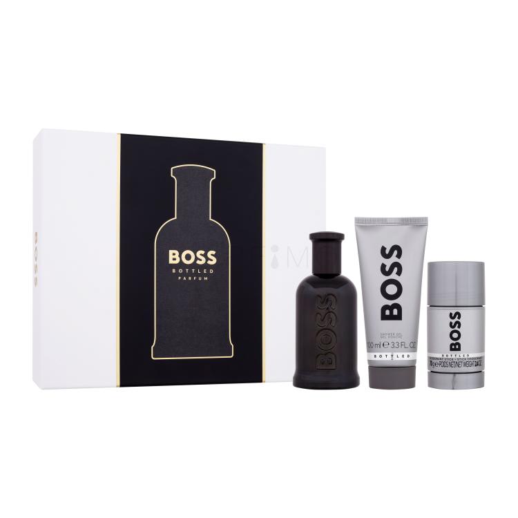 HUGO BOSS Boss Bottled SET1 Geschenkset Parfüm 100 ml + Duschgel 100 ml + Deostick 75 ml