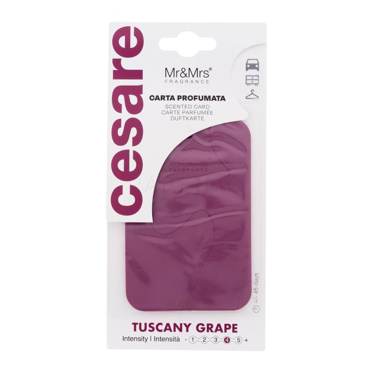 Mr&amp;Mrs Fragrance Cesare Scented Card Tuscany Grape Autoduft 1 St.