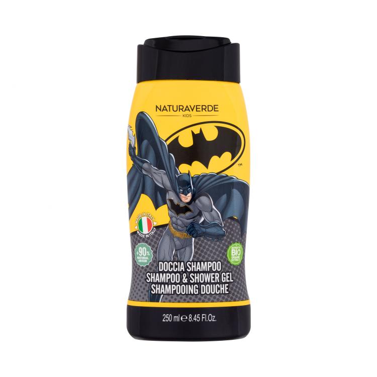 Naturaverde Batman Shampoo &amp; Shower Gel Shampoo für Kinder 250 ml