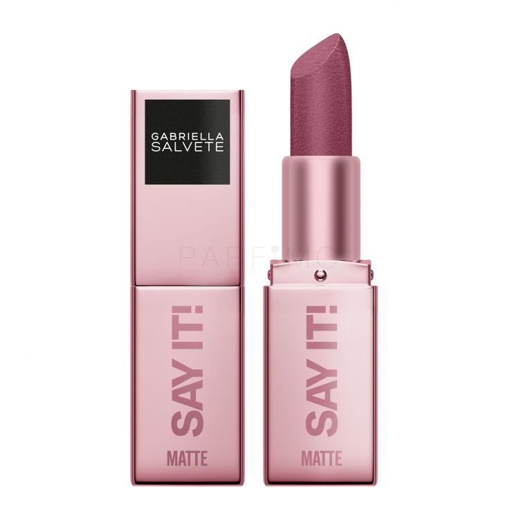 Gabriella Salvete Say It! Matte Lippenstift für Frauen 3,8 g Farbton  3