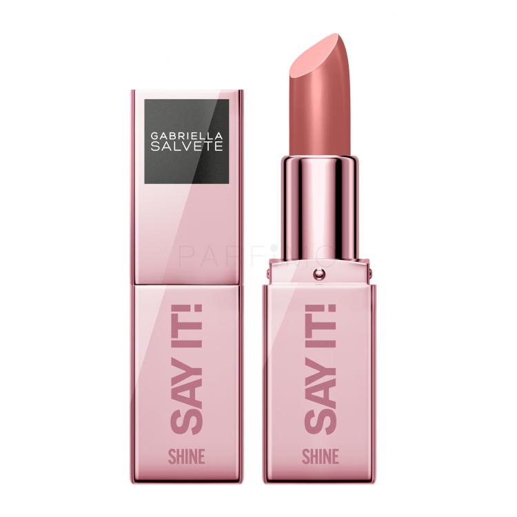 Gabriella Salvete Say It! Shine Lippenstift für Frauen 3,8 g Farbton  02