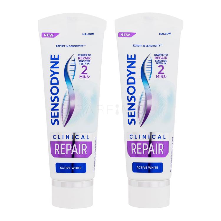 Sensodyne Clinical Repair Active White Duo Zahnpasta Set