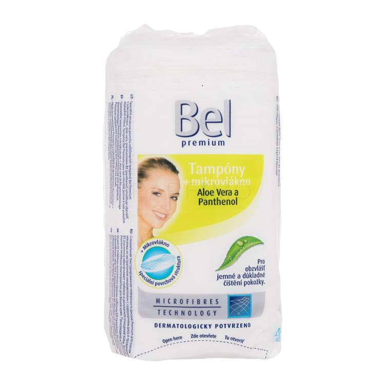 Bel Premium Pads + Microfibres Aloe Vera and Panthenol Abschminkpads für Frauen Set