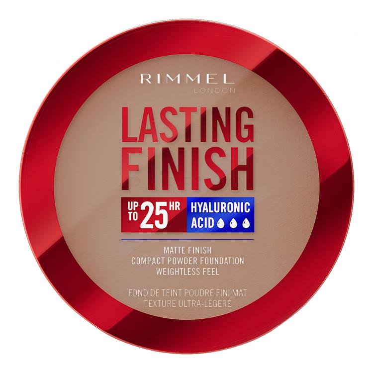 Rimmel London Lasting Finish 25H Compact Powder Foundation SPF20 Foundation für Frauen 7 g Farbton  011 Caramel