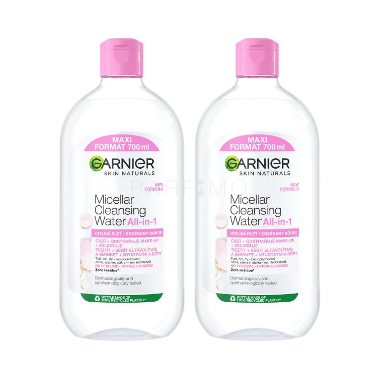 Set Mizellenwasser Garnier Skin Naturals Micellar Cleansing Water All-in-1