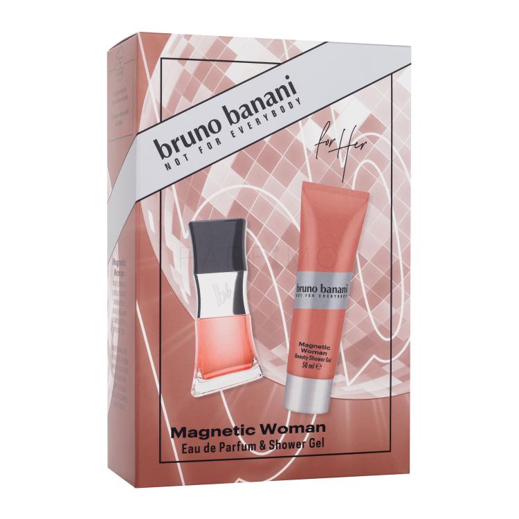 Bruno Banani Magnetic Woman Geschenkset Eau de Parfum 30 ml + Duschgel 50 ml