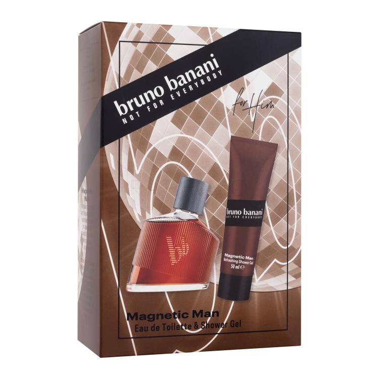 Bruno Banani Magnetic Man Geschenkset Eau de Toilette 30 ml + Duschgel 50 ml