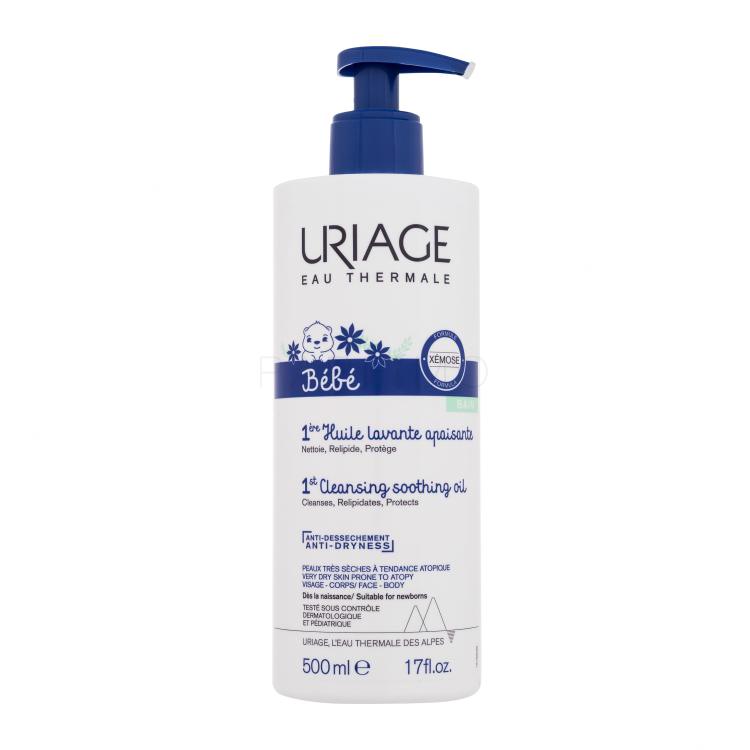 Uriage Bébé 1st Cleansing Soothing Oil Duschöl für Kinder 500 ml