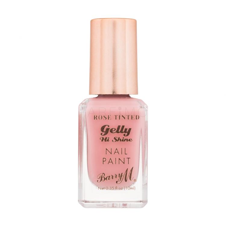 Barry M Gelly Hi Shine Rose Tinted Nail Paint Nagellack für Frauen 10 ml Farbton  Eden Rose