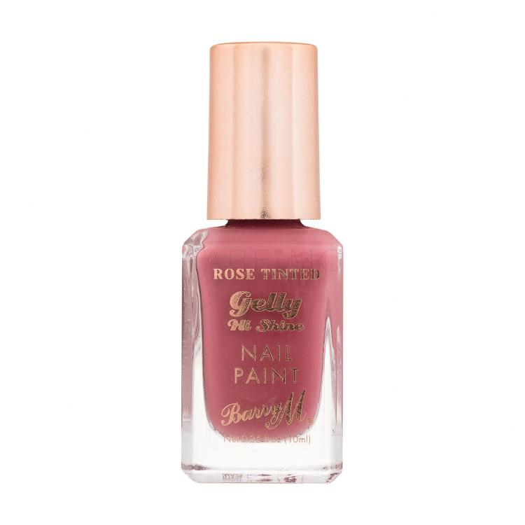 Barry M Gelly Hi Shine Rose Tinted Nail Paint Nagellack für Frauen 10 ml Farbton  Crushed