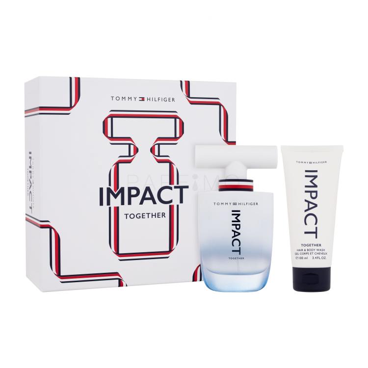 Tommy Hilfiger Impact Together Geschenkset Eau de Toilette 100 ml + Duschgel 100 ml