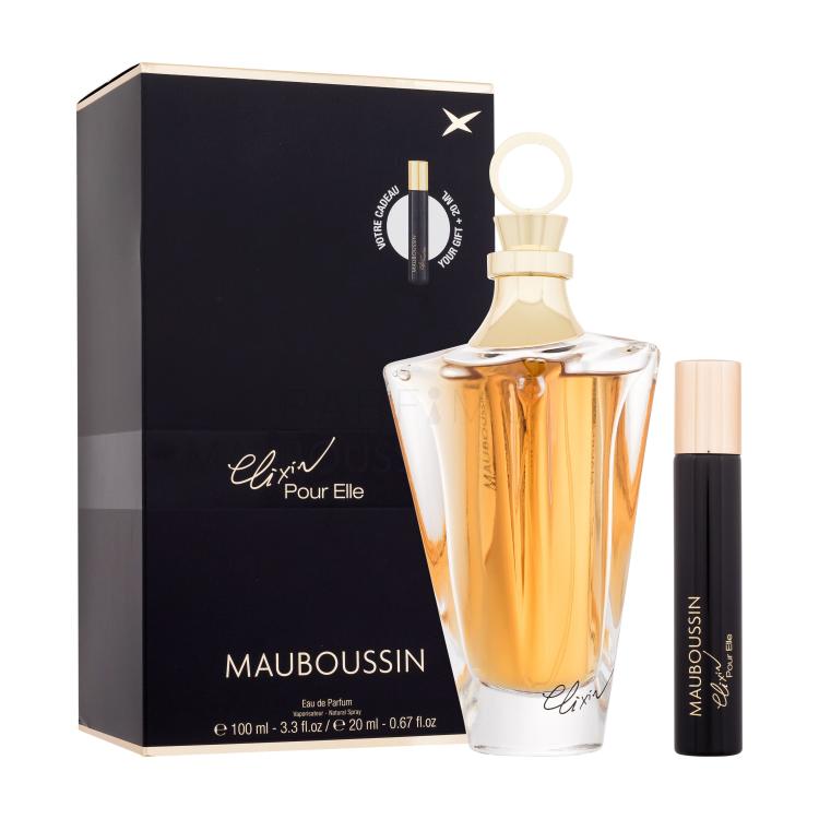 Mauboussin Elixir Pour Elle Geschenkset Eau de Parfum 100 ml + Eau de Parfum 20 ml