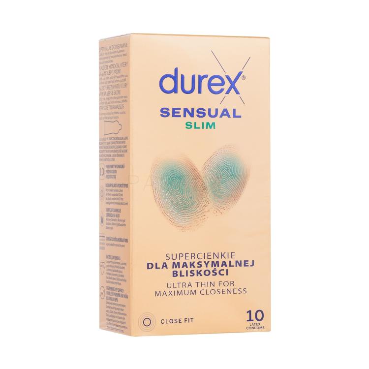 Durex Sensual Slim Kondom für Herren Set