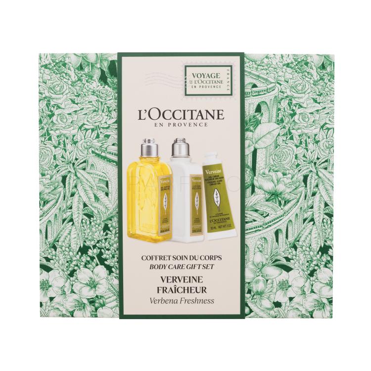 L&#039;Occitane Verveine (Verbena) Body Care Gift Set Geschenkset Duschgel Verveine Shower Gel 250 ml + Körpermilch Verveine Body Lotion 250 ml + Handcreme Verveine Cooling Hand Cream-Gel 30 ml